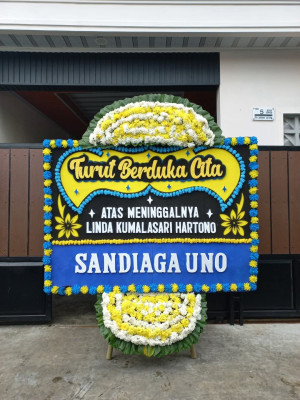 Papan Bunga Duka di Kersamenak
